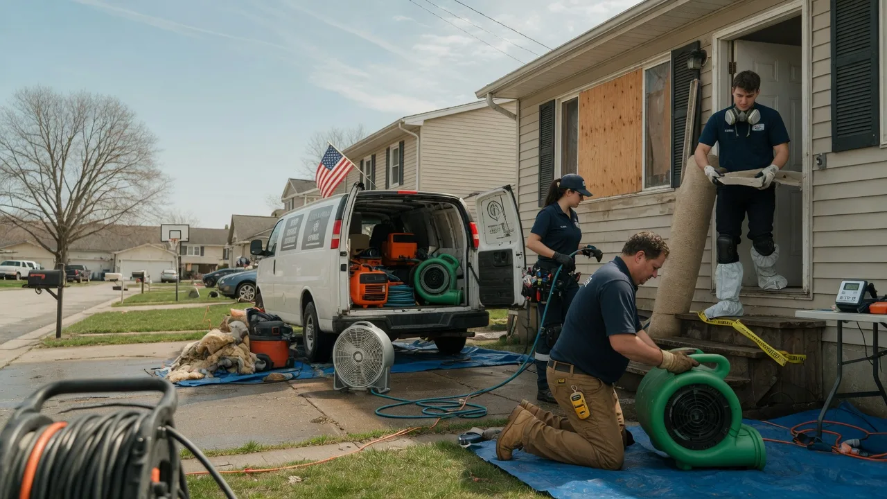 Water Damage Restoration in Lake Como, PA near me